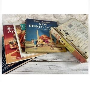 Lot Vintage Cookbooks Recipe Betty Crocker's Hardcover 60's 70's 80s Better Home